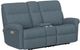 Flexsteel® Customizable Davis Power Reclining Loveseat with Console and Power Headrests-3