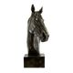 A & B Home Black Equine Sculpture-1
