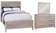 American Woodcrafters 2810 Aurora 3-Piece Whitewash Queen Bedroom Set-0