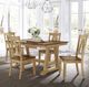 Liberty Furniture Lindsey Farm 5-Piece Brown/Natural Trestle Dining Table Set-1