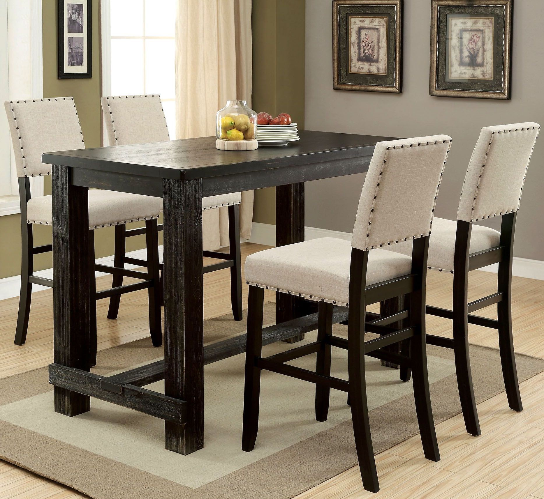 Furniture of America Sania II Bar Set - Thumbnail 4