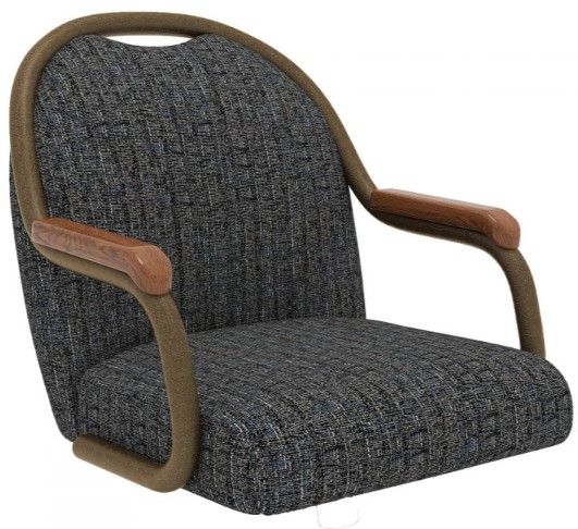 Chromcraft Customizable Medina Swivel Casual Dining Chair-4