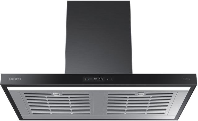 Samsung Bespoke 36" Clean Deep Charcoal Wall Mounted Range Hood-2