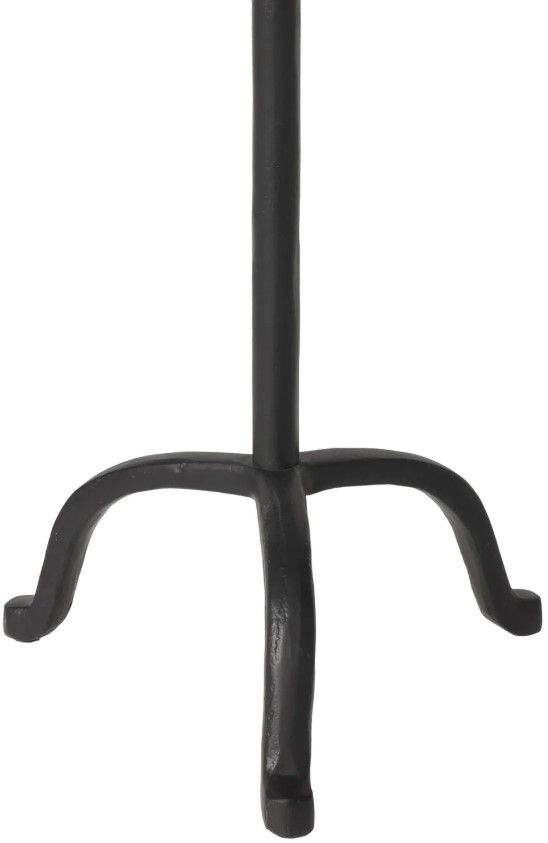 Renwil® Agra Matte Black Candle Holder-2
