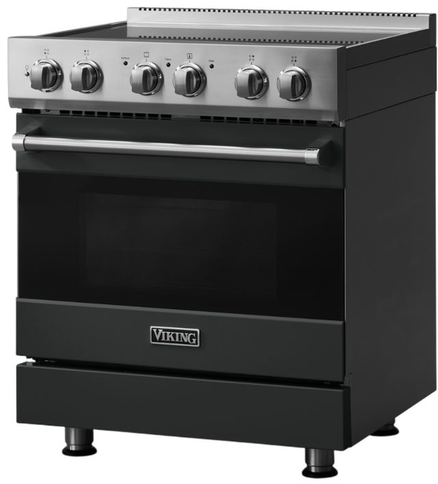 Viking® 3 Series 30" Antique Bronze Pro Style Induction Range-2