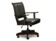 Handstone Rafters Modern Office Chair with Gas Lift, Tilt, Swivel Base, in Leather-0