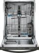 Frigidaire Gallery® 24" Smudge-Proof™ Black Stainless Steel Top Control Built-In Dishwasher -1