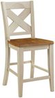 TEI Quinton Pecan/Sand 24" X-Back Counter Stool-0