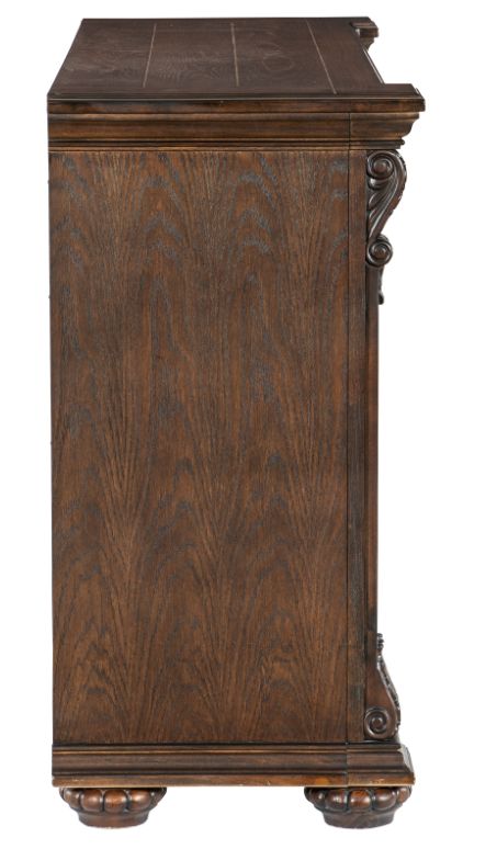 Mazin Furniture Bergen Brown Server-1