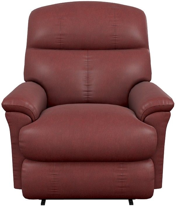 La-Z-Boy® Reed Wine Leather Power Wall Recliner with Headrest and Lumbar-1