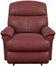La-Z-Boy® Reed Wine Leather Power Wall Recliner with Headrest and Lumbar-1