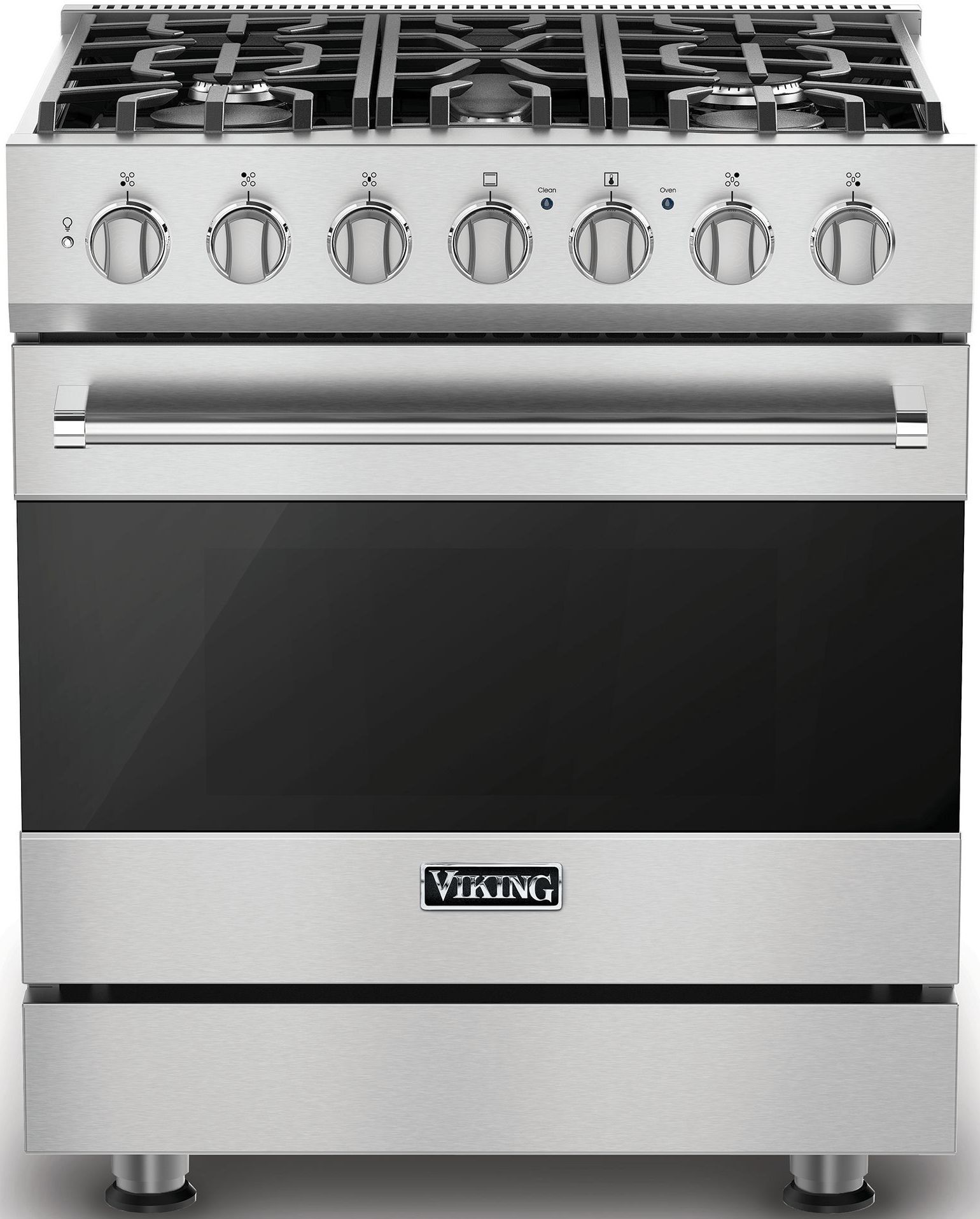Viking® 3 Series 30" Stainless Steel Freestanding Liquid Propane Range