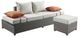 ACME Furniture Salena 2-Piece Beige/Gray Wicker Outdoor Patio Furniture Set-0