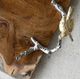 A & B Home Brown Starshine Teak Tray-2