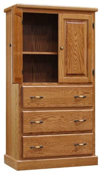 Wolfcraft Furniture Vesper Brown Armoire-1