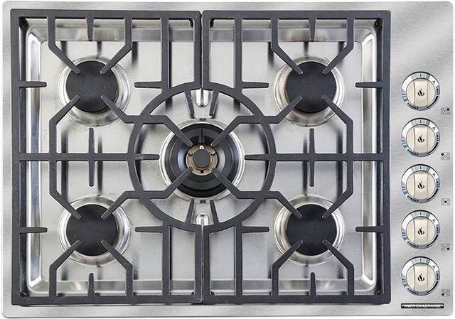 American Range Vitesse Series 30" Stainless Steel Gas Cooktop-0