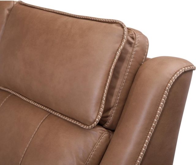 Corinthian Furniture Cason Peanut Power Reclining Sofa with Power Headrest, Lumbar and Dropdown iTable-2