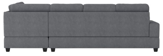 Homelegance® Maston 3-Piece Dark Gray L-Shape Reversible Sectional with Ottoman-4