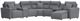 Signature Design by Ashley® ModMax II 7-Piece Gray Power Reclining Right-Arm Facing Sectional and Chaise-0