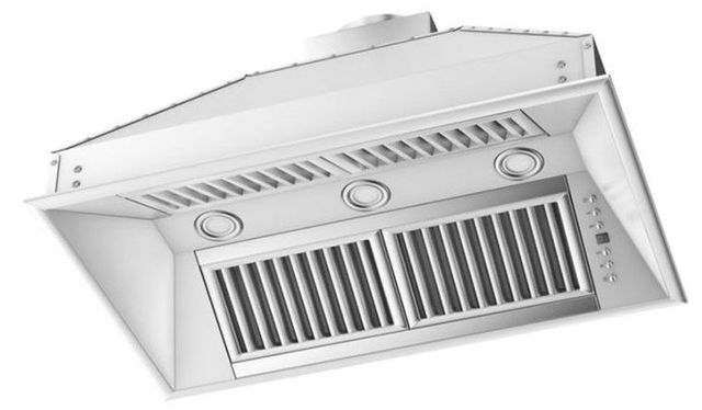 ZLINE 28" Stainless Steel Island Mount Insert Range Hood -2
