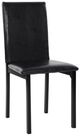 Homelegance® Tempe Black/Brown Dining Side Chair-0