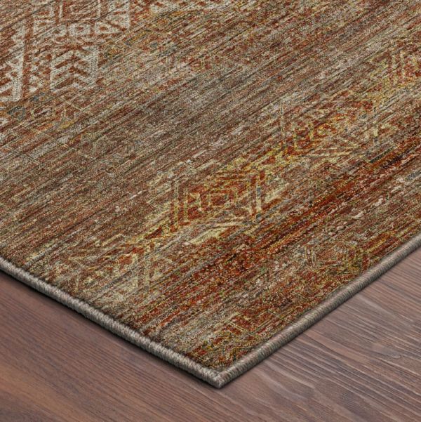 Dalyn™ Rug Company Vico VC8 Paprika 5'x8' Area Rug-4