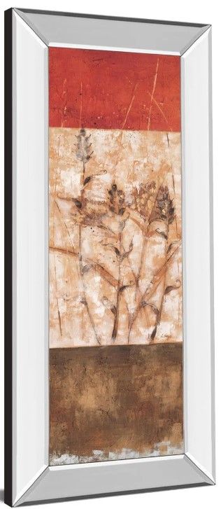Classy Art Fresco l by Loretta Linza Mirror Framed Wall Art-1