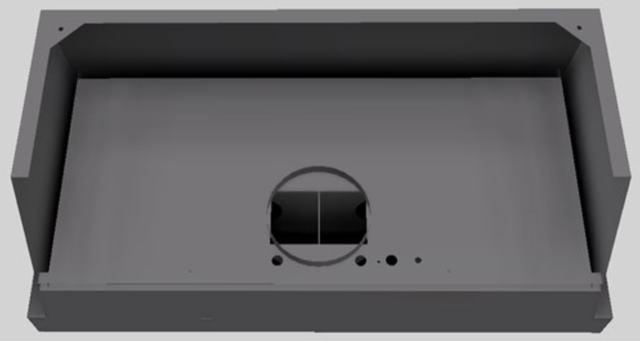 Vent-A-Hood® Designer Series 48" Gunsmoke Wall Mounted Range Hood-2