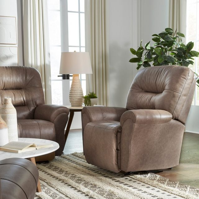 Best® Home Furnishings Customizable Unity Leather Power Tilt Headrest Rocker Recliner-2
