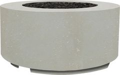 XO 36" Limestone Round Fire Table