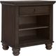 aspenhome® Cambridge Cracked Pepper 1-Drawer Nightstand-0
