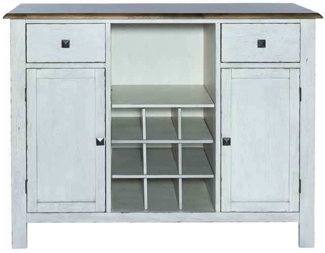 Liberty Furniture Carolina Crossing Antique Honey/White Server-2