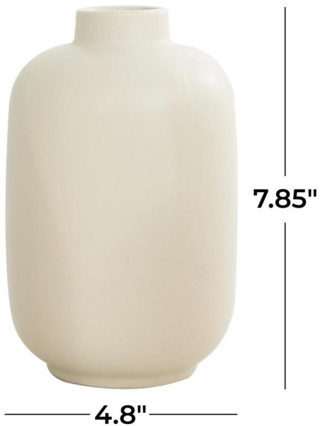 Deco Marche Cream Minimalistic Vase-1