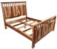 Porter International Designs Kalispell Natural Queen Panel Bed-0