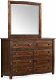 Elements International Dawson Creek Dark Wood Dresser-1