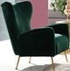 Diamond Sofa® Ava Emerald Green Chair-0