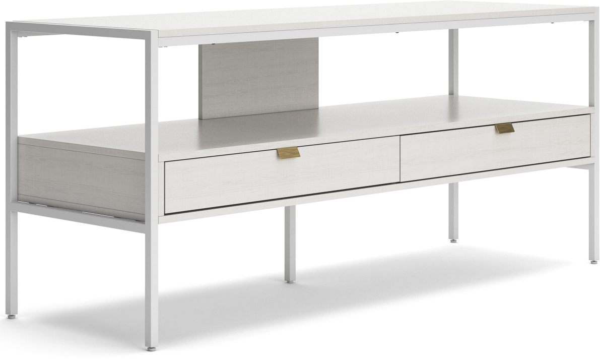 Deznee TV Stand - White Deznee TV Stand - White