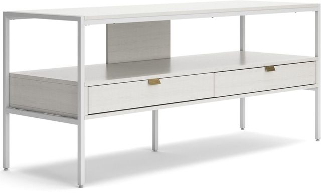 Deznee TV Stand - White