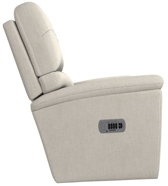 La-Z-Boy® Ava Ivory Power Wall Recliner with Headrest and Lumbar-3