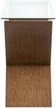 Magnussen Home® Vector Russet Brown Rectangular Sofa Table-3