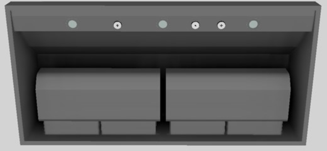 Vent-A-Hood® 48" Gunsmoke Wall Mounted Range Hood-3