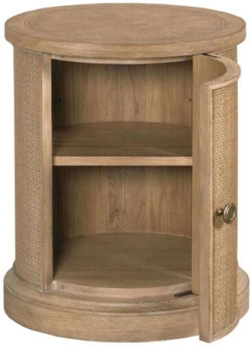 American Drew® Chastain Woodfield Brown Round Accent Table-2