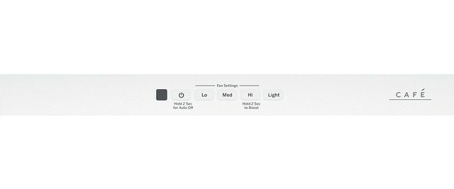 Café™ 30" Matte White Wall Mounted Range Hood-2
