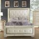 Furniture of America® Loraine Champagne Queen Panel Bed-2