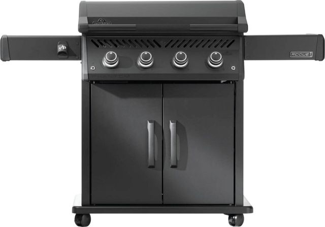 Napoleon Rogue® PRO Phantom 30 4-Burner Matte Black Natural Gas Outdoor Griddle-0