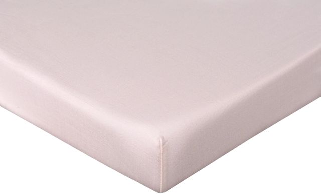 BEDGEAR® Hyper-Linen Performance® Light Pink Crib Fitted Sheet-1