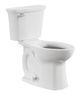 American Standard Edgemere® White Two-Piece Chair Height Elongated 10" Rough Toilet Less Seat 1.28 gpf/4.8 Lpf-0