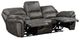 Homelegance® Proctor Gray Power Double Reclining Sofa-3
