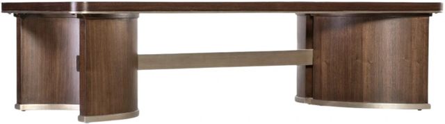 Hooker® Furniture Melange Contours Dark Walnut Cocktail Table-0