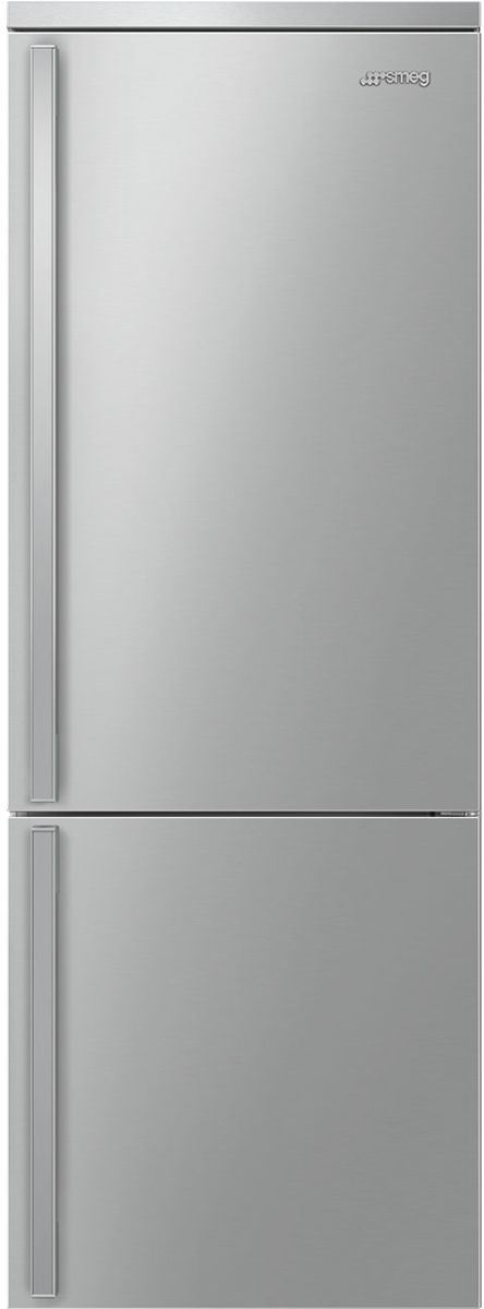 Smeg Portofino  28 in. 18.0 Cu. Ft. Stainless Steel Bottom Freezer Refrigerator-0